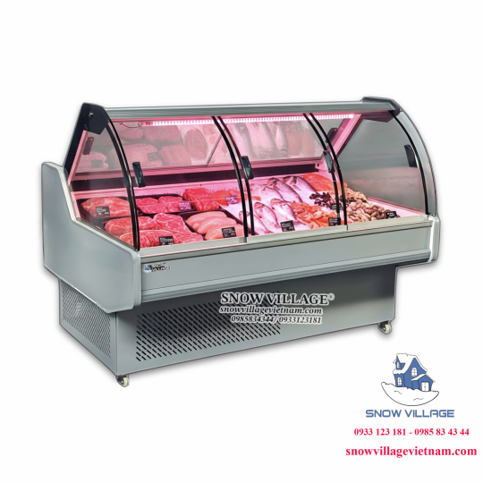 Tủ mát trưng bày-bảo quản thịt tươi 1.6m SC-1.6QL