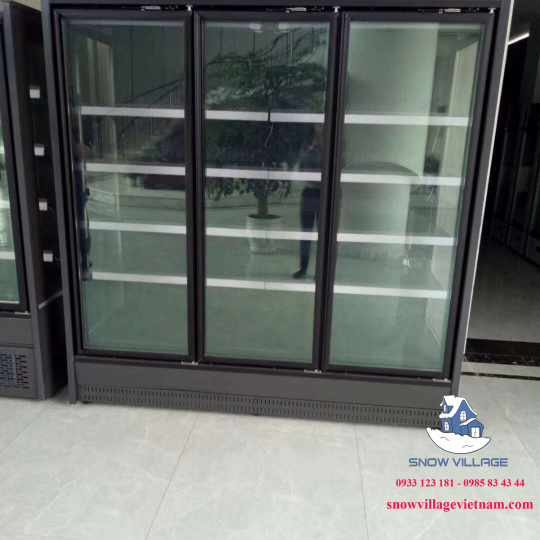 Tủ mát trưng bày cửa mở siêu thị (máy nén ngoài) XC-CFC