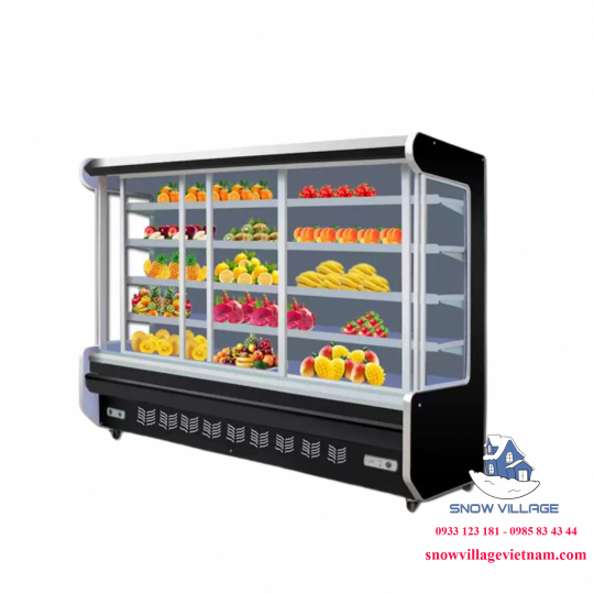 Tủ mát siêu thị cửa lùa