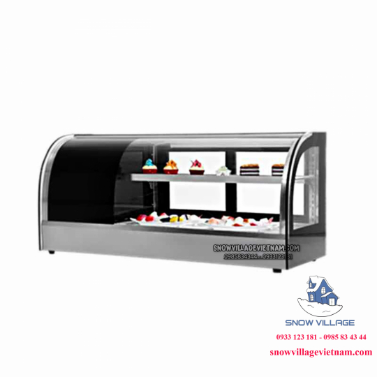 Tủ mát trưng bày sushi,bánh ngọt 1.2m SS-1.2
