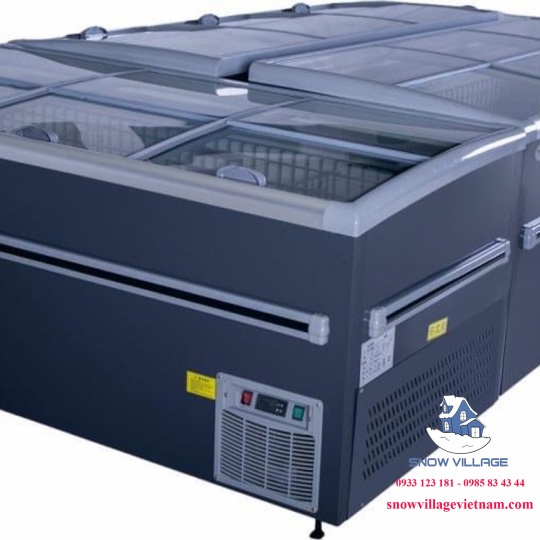 Quầy cấp đông trưng bày siêu thị