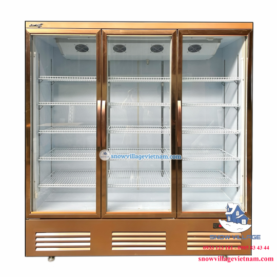 Tủ mát 3 cửa kính 