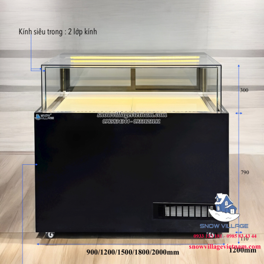 Tủ bánh kem 1 tầng