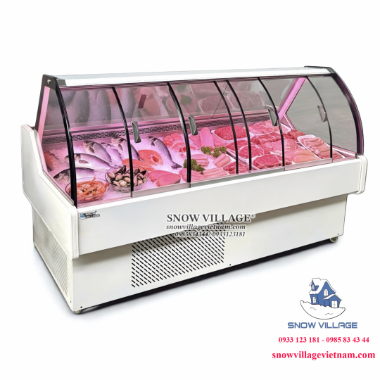 Tủ mát trưng bày thịt tươi 2m (coil) SC-2.0