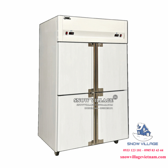Tủ đông 4 cửa inox 304