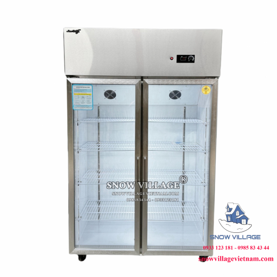Tủ mát inox 2 cửa LC-1200CF