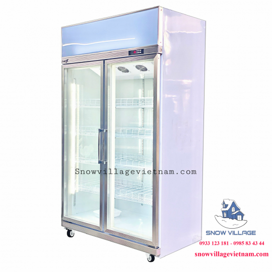 Tủ mát 2 cửa kính cao cấp LC-1260FA