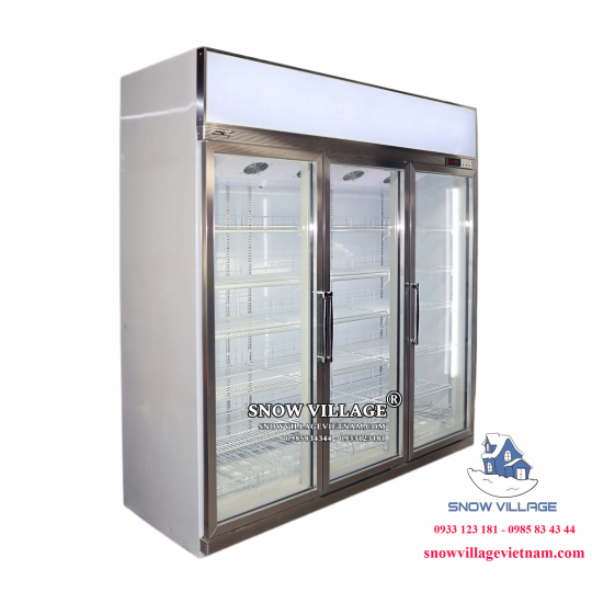 Tủ mát 3 cửa kính cao cấp LC-1860FA