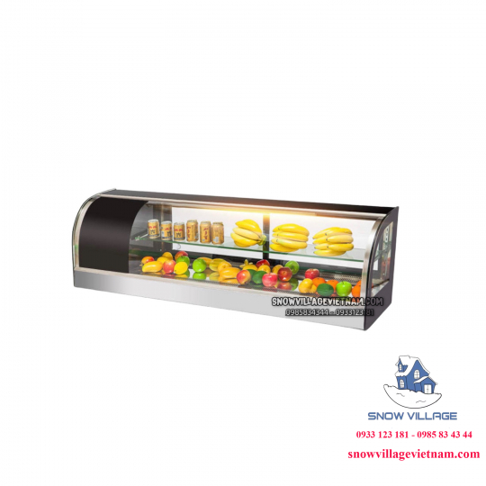 Tủ mát trưng bày sushi,bánh ngọt 1.2m SS-1.2