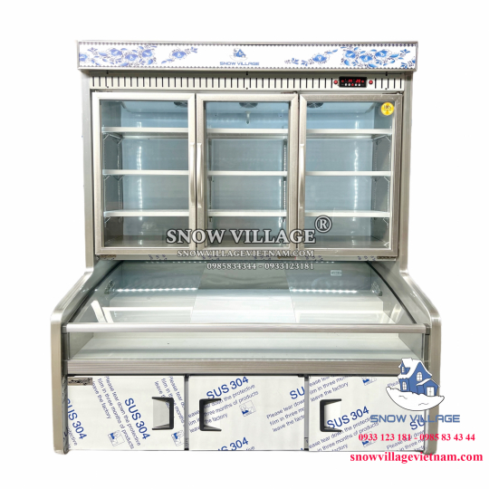 Tủ trên mát dưới đông 3 chế độ cao cấp DC-1800FY