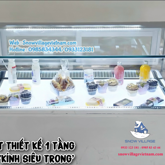 Tủ bánh kem 1 tầng