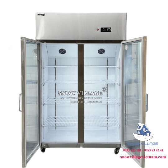 Tủ mát inox 2 cửa LC-1200CF