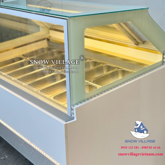Tủ đông trưng bày kem 16 khay BL-1.6V
