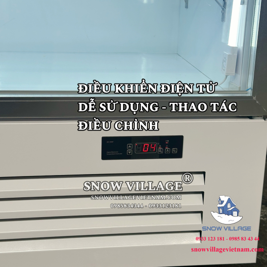 Tủ mát 2 cửa kính 