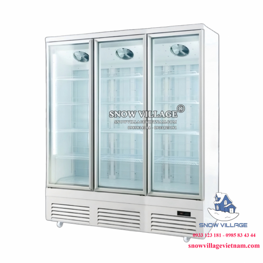 Tủ mát 3 cửa kính 