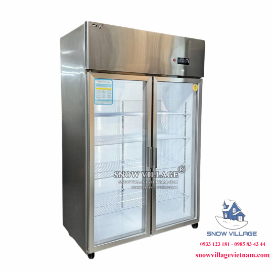 Tủ mát inox 2 cửa LC-1200CF