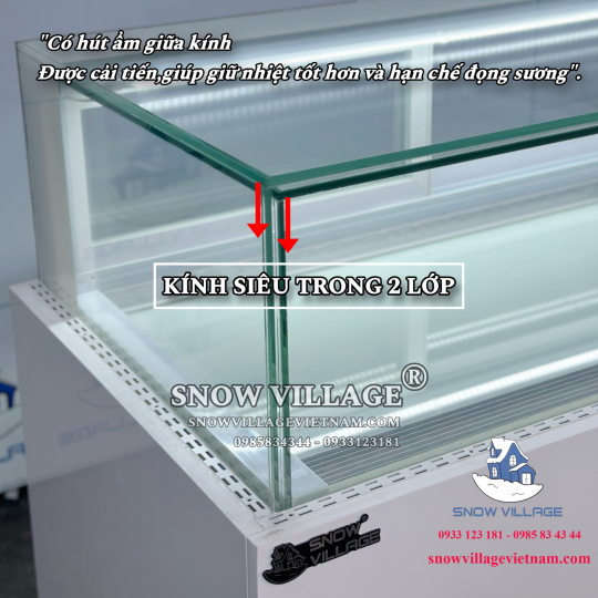 Tủ bánh kem 1 tầng