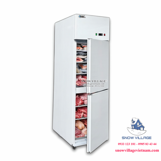 Tủ đông 2 cánh inox Quạt lạnh SLLDZ4-538LD