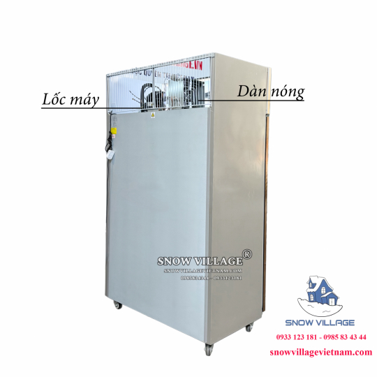 Tủ mát trưng bày 2 cửa (Quạt lạnh) LC-1200AF