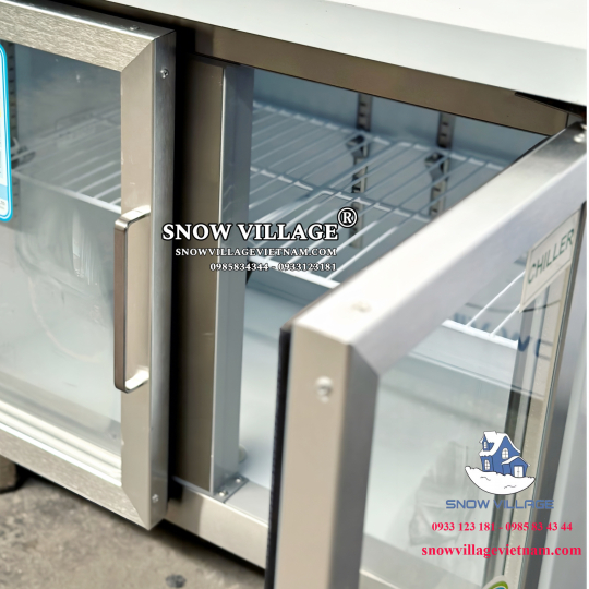 Bàn mát cửa kính 1.2m PLO.18L2CBL