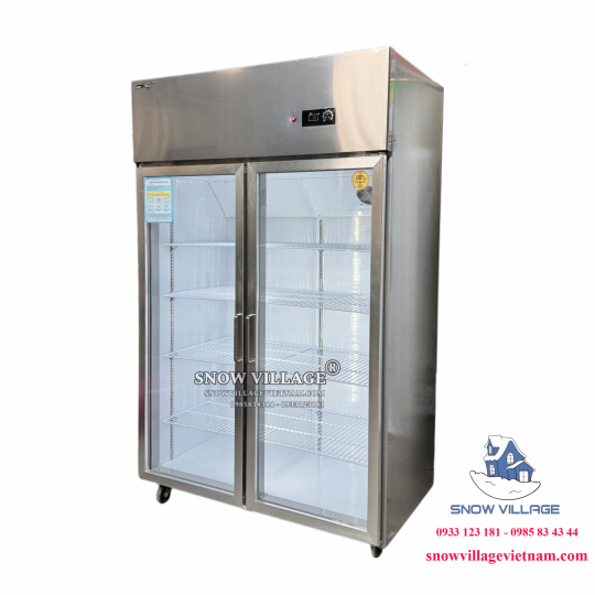 Tủ mát inox 2 cửa LC-1200CF
