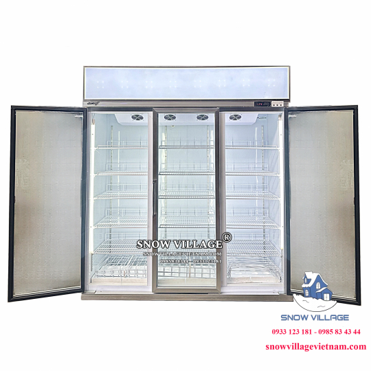 Tủ mát 3 cửa kính cao cấp LC-1860FA