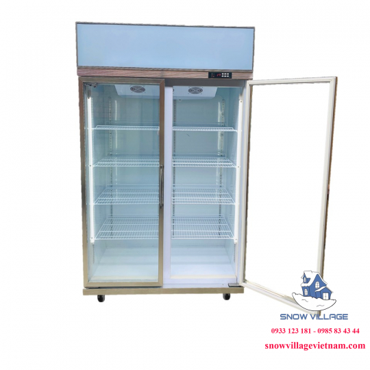 Tủ mát 2 cửa kính cao cấp LC-1260FA
