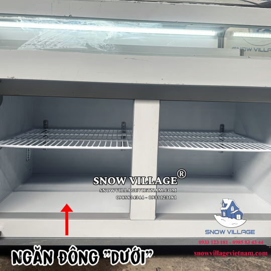 Tủ trưng bày trên mát-dưới đông (dạng nằm) BT-B1.8D