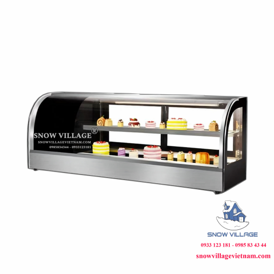 Tủ mát trưng bày sushi,bánh ngọt 1.5m SS-1.5