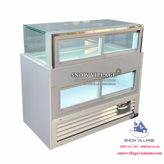 Tủ bánh kem thiết kế 1 tầng 1.2m GB-300-4L.Z1