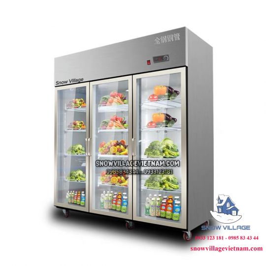 Tủ mát inox 3 cửa LC-1800CF