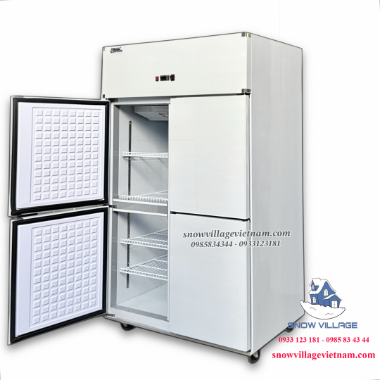 Tủ đông 4 cánh inox quạt lạnh SLLDZ4-820LD