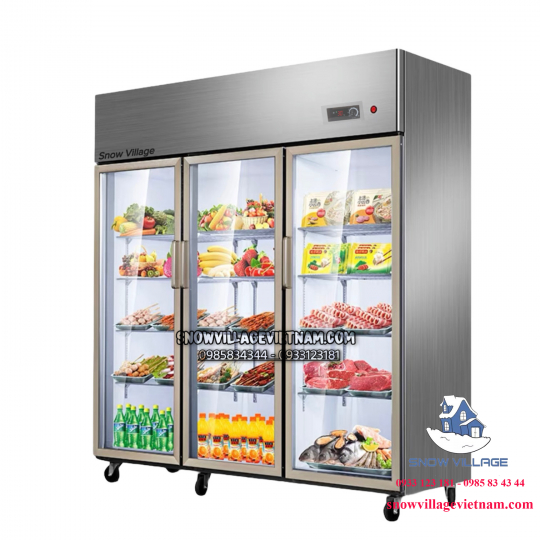 Tủ mát inox 3 cửa LC-1800CF