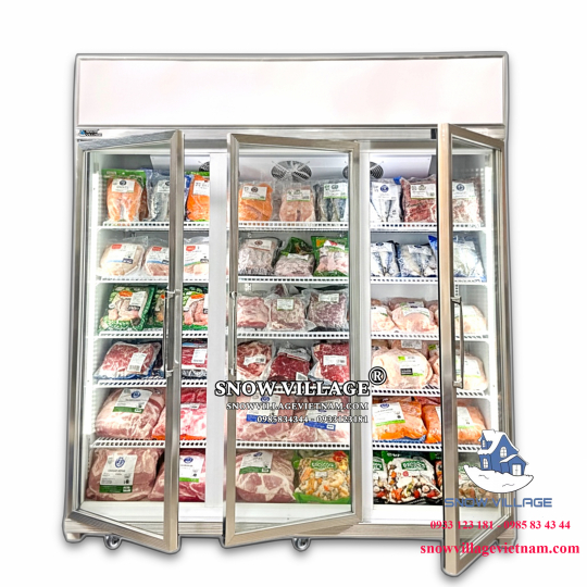 Tủ đông 3 cửa kính LD-1860FA