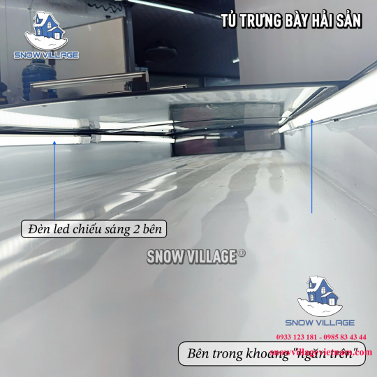 Tủ trưng bày hải sản AD-1.8