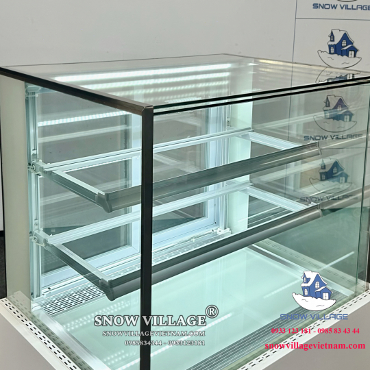 Tủ bánh kem thiết kế 90cm 3 tầng DG-900