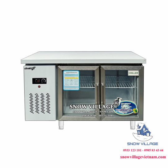 Bàn mát cửa kính 1.2m PLO.18L2CBL