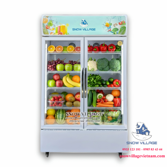Tủ mát 2 cửa kính LC-1200X
