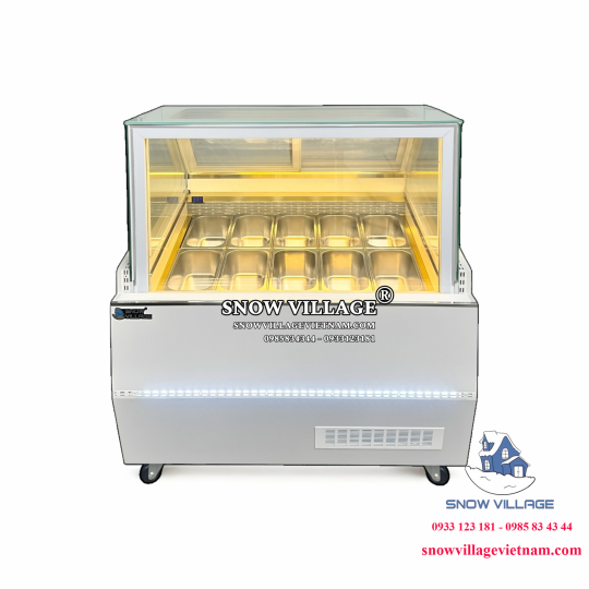 Tủ đông trưng bày kem 10 khay BL-1.0V
