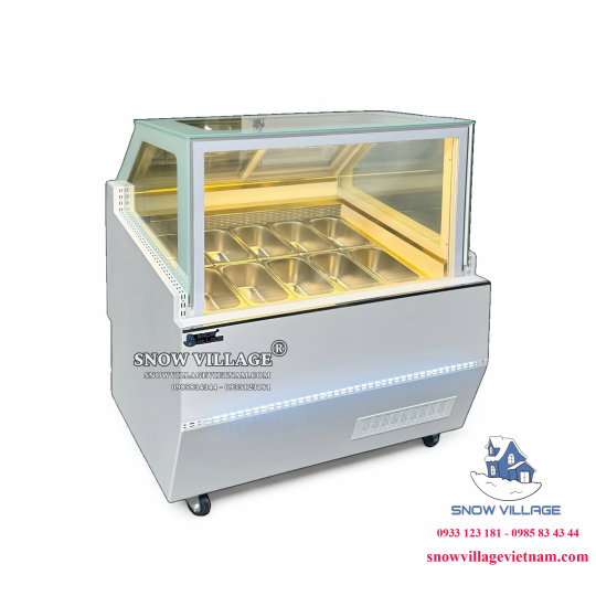 Tủ đông trưng bày kem 10 khay BL-1.0V