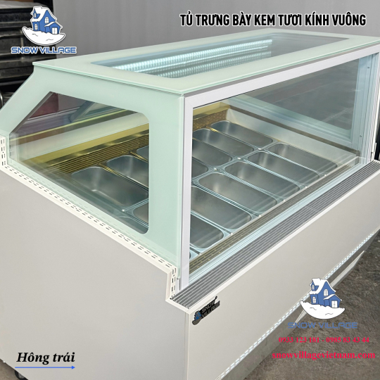 Tủ đông trưng bày kem tươi 14 khay BL-1.4V