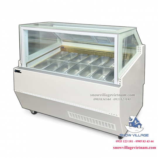 Tủ đông trưng bày kem tươi 14 khay BL-1.4V