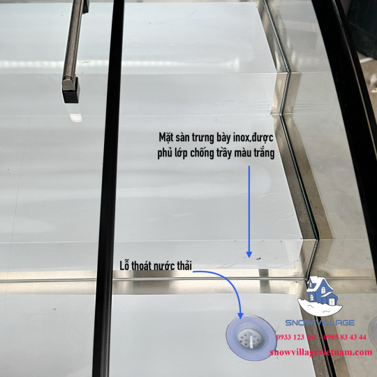Tủ trưng bày trên mát-dưới đông (dạng nằm) BT-B1.8D