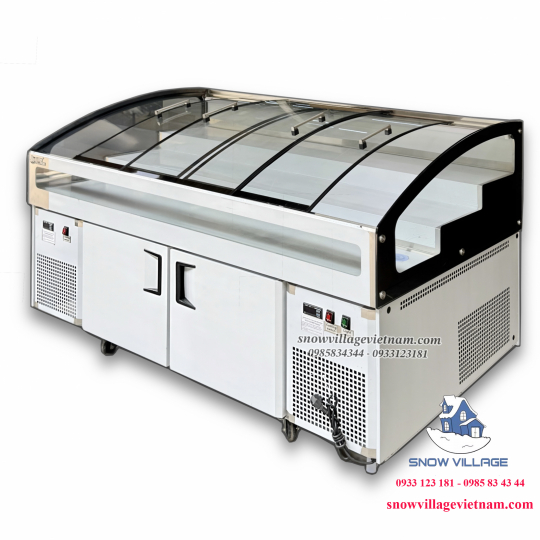 Tủ trưng bày trên mát-dưới đông (dạng nằm) BT-B1.8D