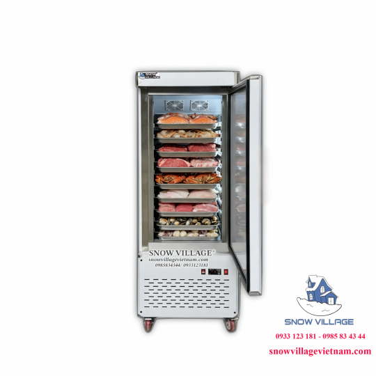 Tủ inox cấp đông 9 khay CF-430