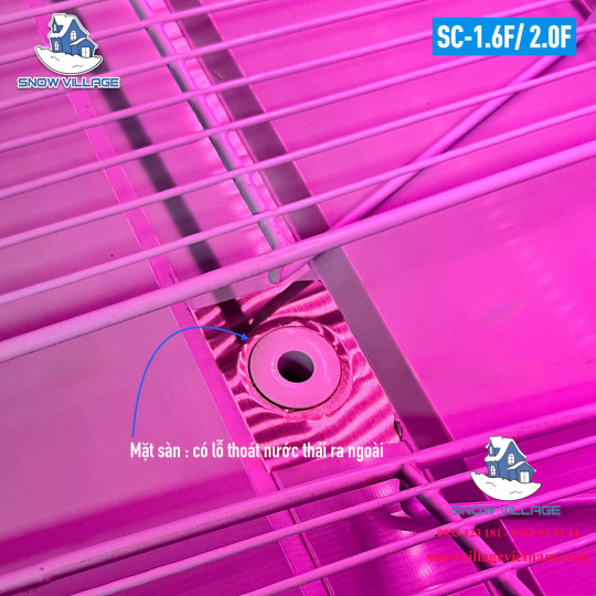 Tủ trưng bày thịt cá tươi 2m SC-2.0 F