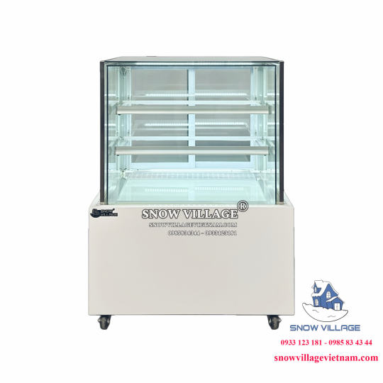 Tủ bánh kem thiết kế 90cm 3 tầng DG-900