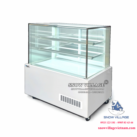 Tủ bánh kem thiết kế 1.2m 3 tầng DG-1200