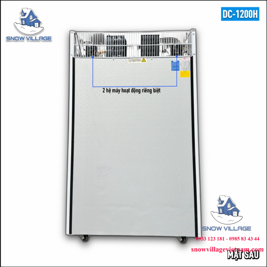Tủ trưng bày trên mát-dưới đông DC-1200H