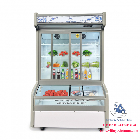 Tủ trưng bày trên mát-dưới đông DC-1200H